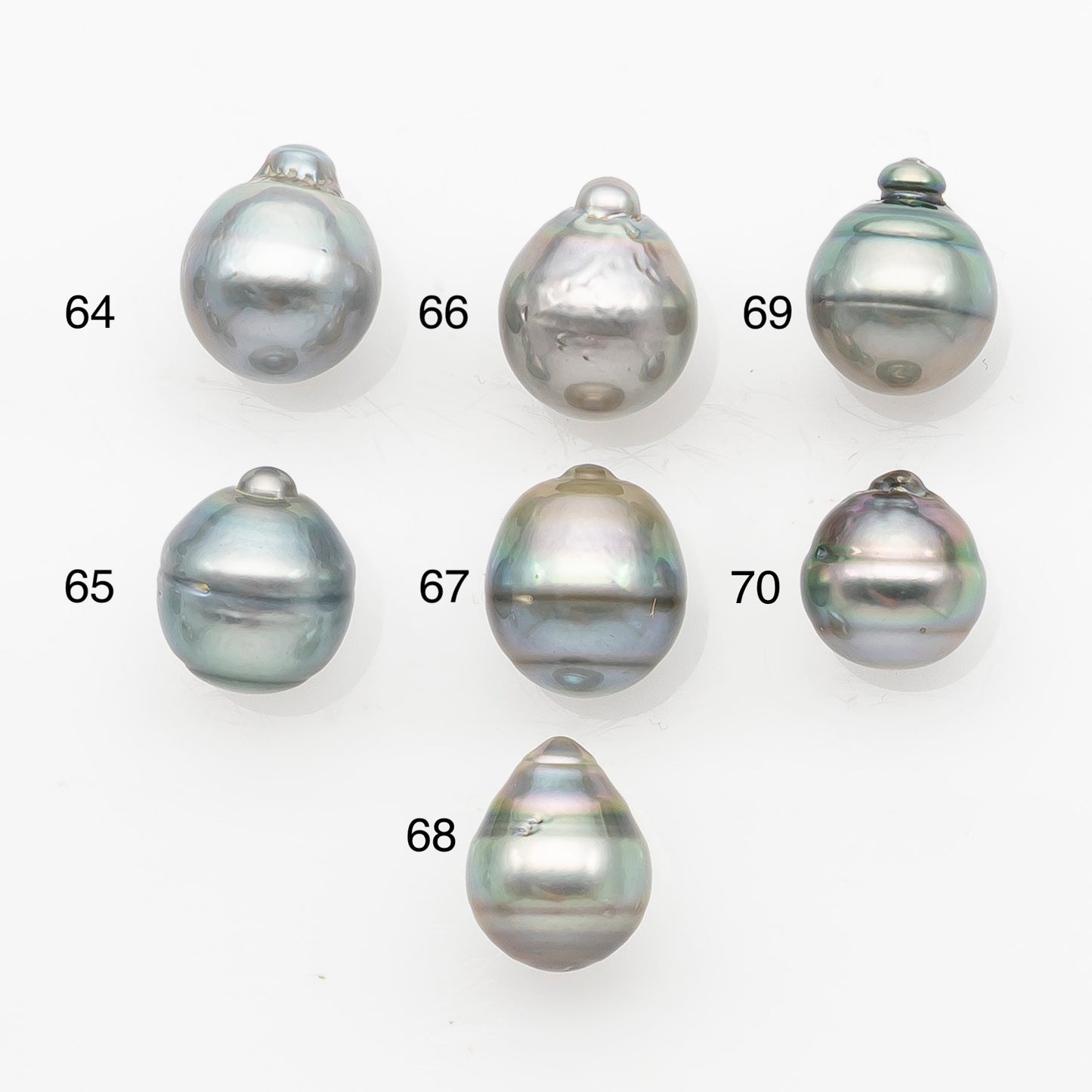 11-12mm Tahitian Pearl, Loose Undrilled with High Luster and Blemishes for Jewelry Making, SKU # 2964TH