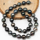 10-11mm Tahitian Pearl in Full Strand with All Natural Color with High Luster for Jewelry Making, SKU# 2269TH