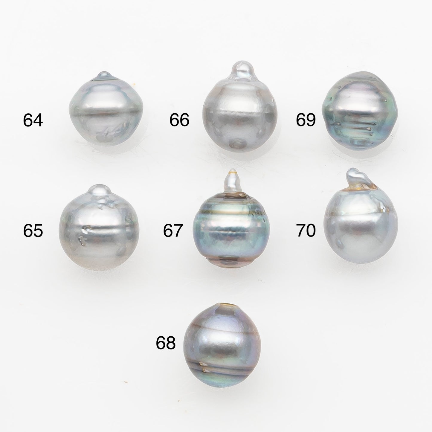 11-12mm Tahitian Pearl, Loose Undrilled with High Luster and Blemishes for Jewelry Making, SKU # 2965TH