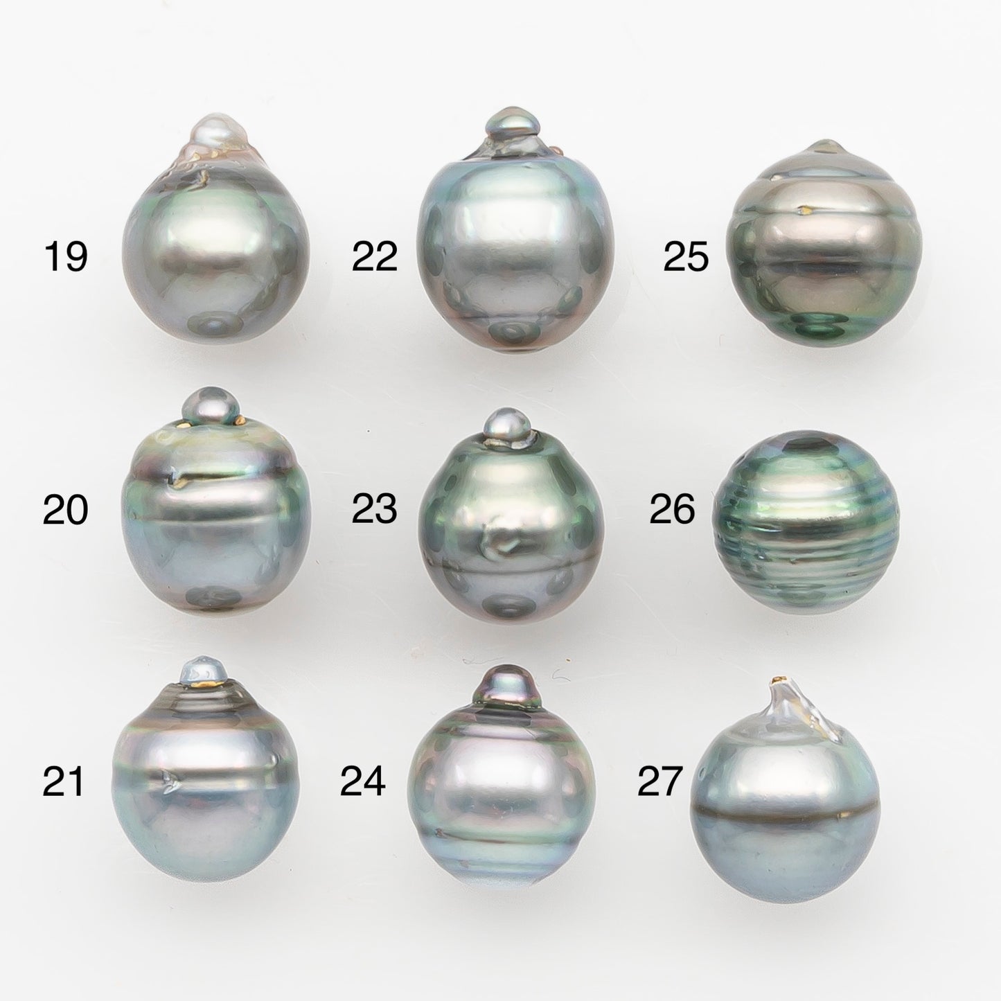 12-13mm Tahitian Pearl, Loose Undrilled with High Luster and Blemishes for Jewelry Making, SKU # 2966TH