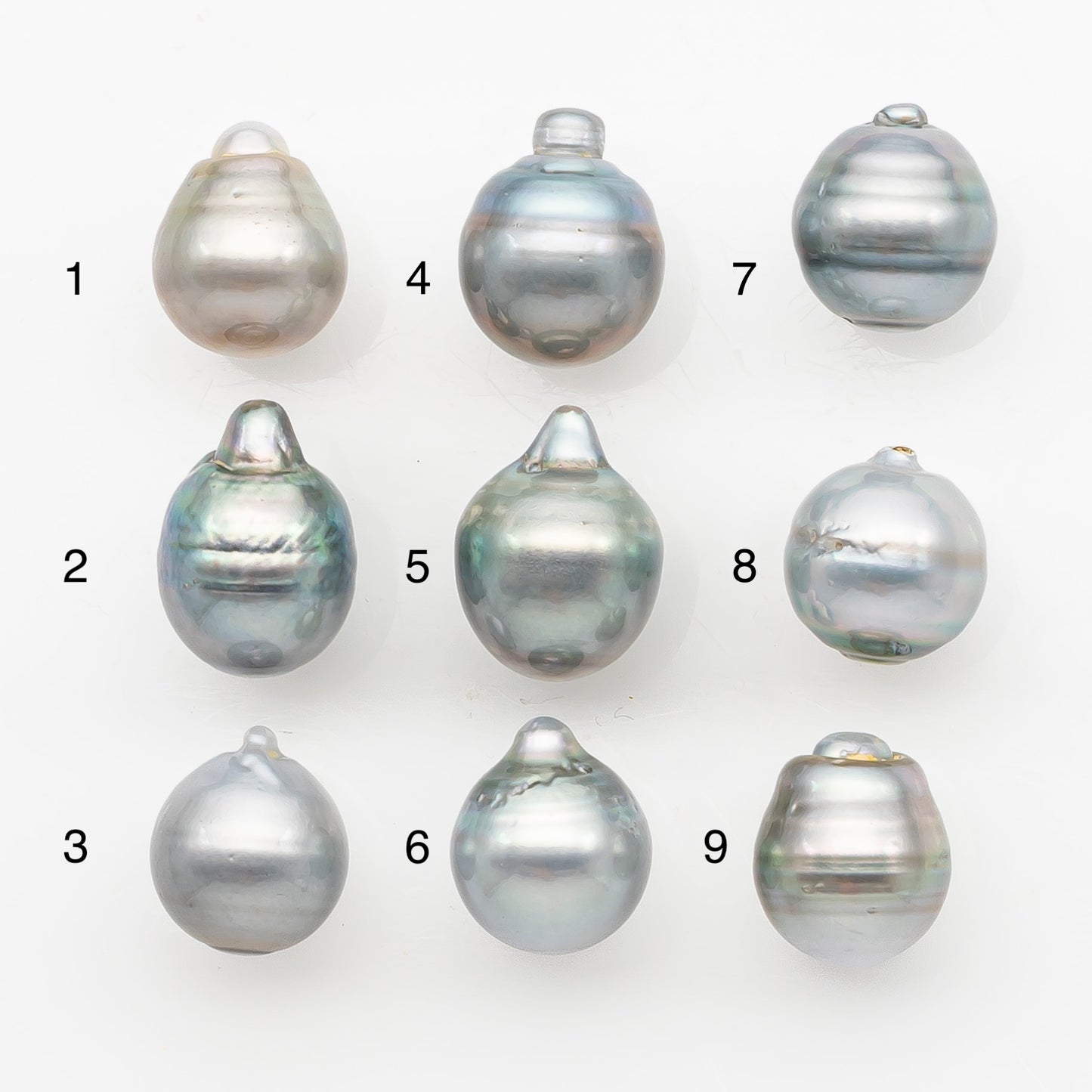 12-13mm Tahitian Pearl, Loose Undrilled with High Luster and Blemishes for Jewelry Making, SKU # 2967TH