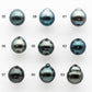 8-9mm Tahitian Pearl Drop with High Luster and Natural Color with Minor Blemishes, Loose Single Piece Undrilled, SKU # 2056TH