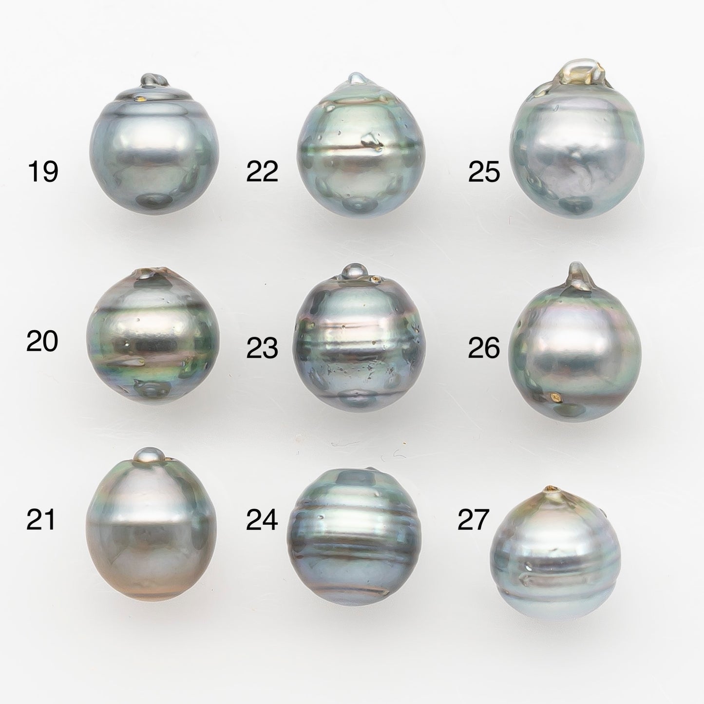 12-13mm Tahitian Pearl, Loose Undrilled with High Luster and Blemishes for Jewelry Making, SKU # 2967TH