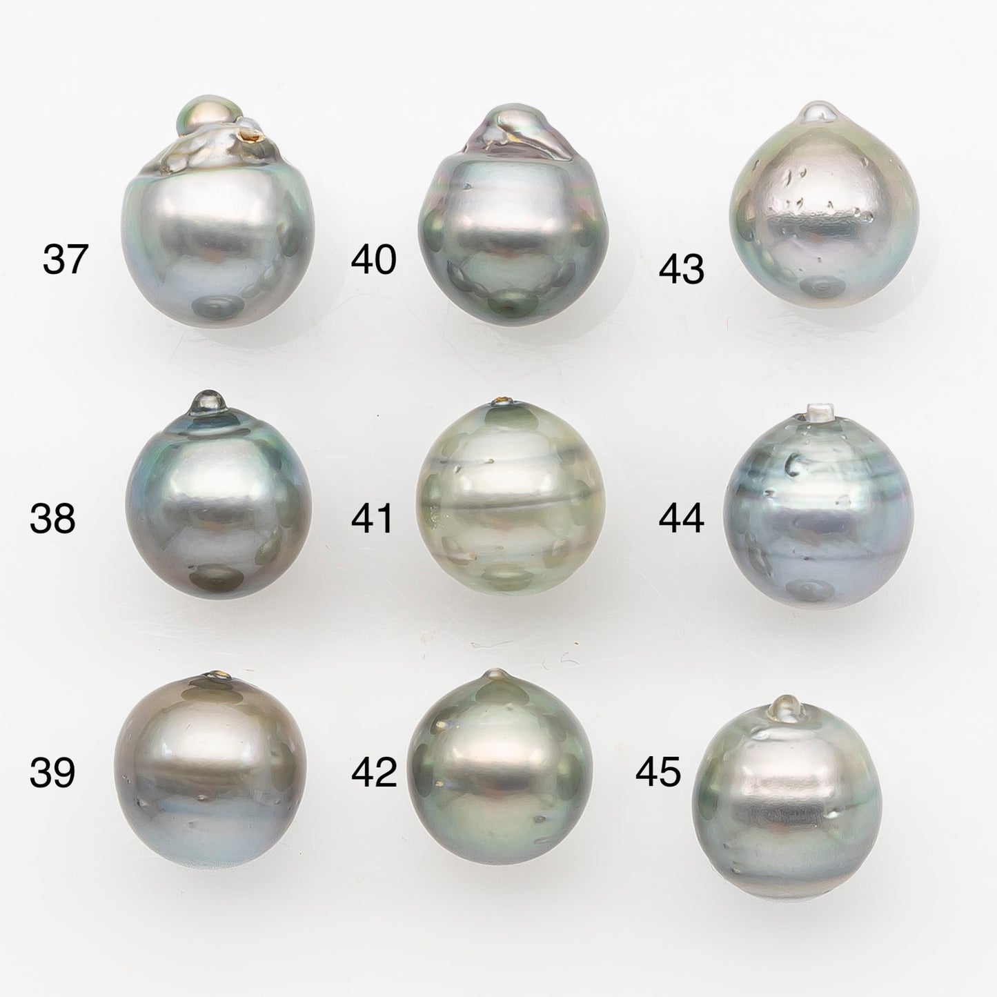 12-13mm Tahitian Pearl, Loose Undrilled with High Luster and Blemishes for Jewelry Making, SKU # 2967TH