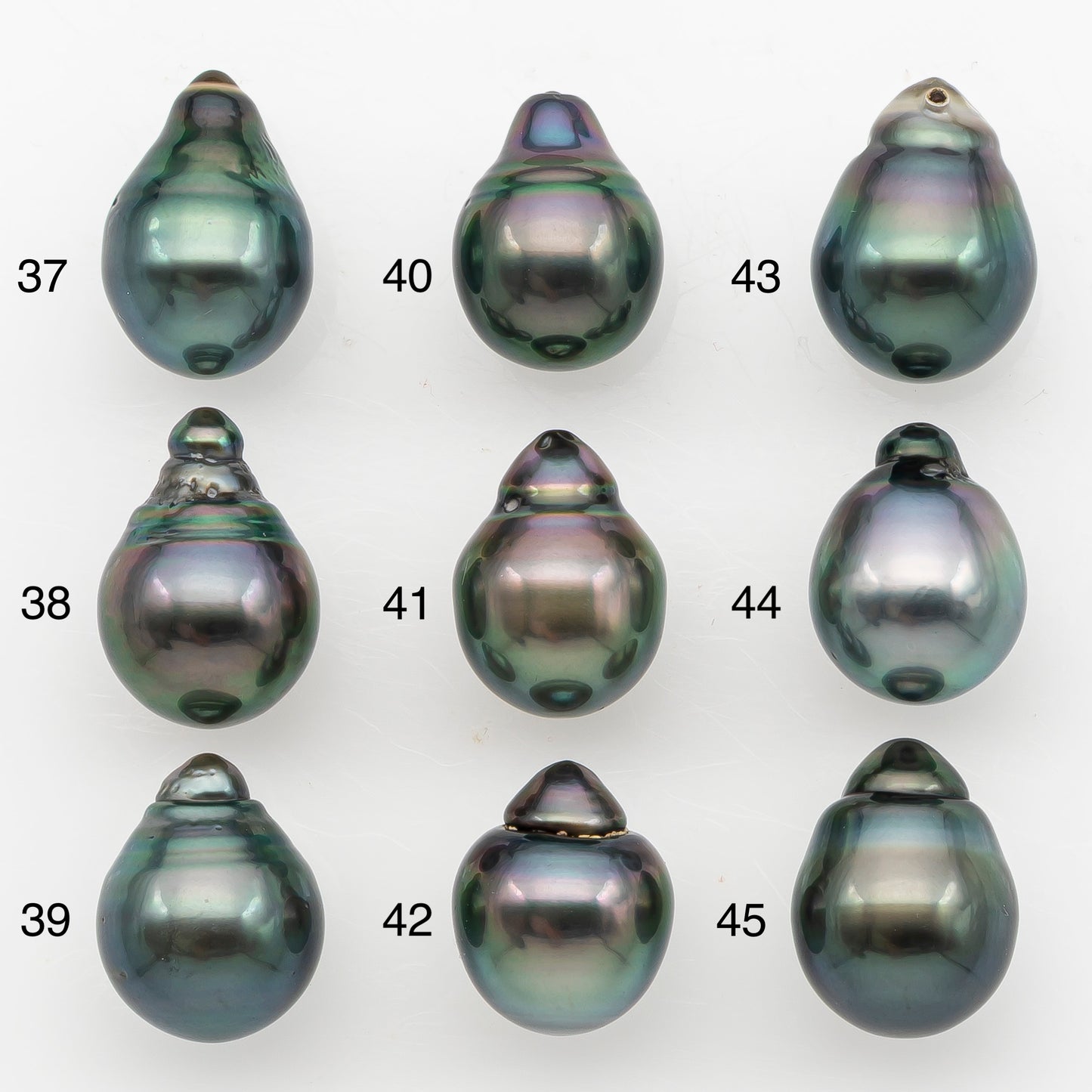 11-12mm Tahitian Pearl, Loose Undrilled with High Luster for Jewelry Making, SKU # 3125TH