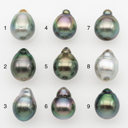 11-12mm Tahitian Pearl, Loose Undrilled with High Luster for Jewelry Making, SKU # 3126TH