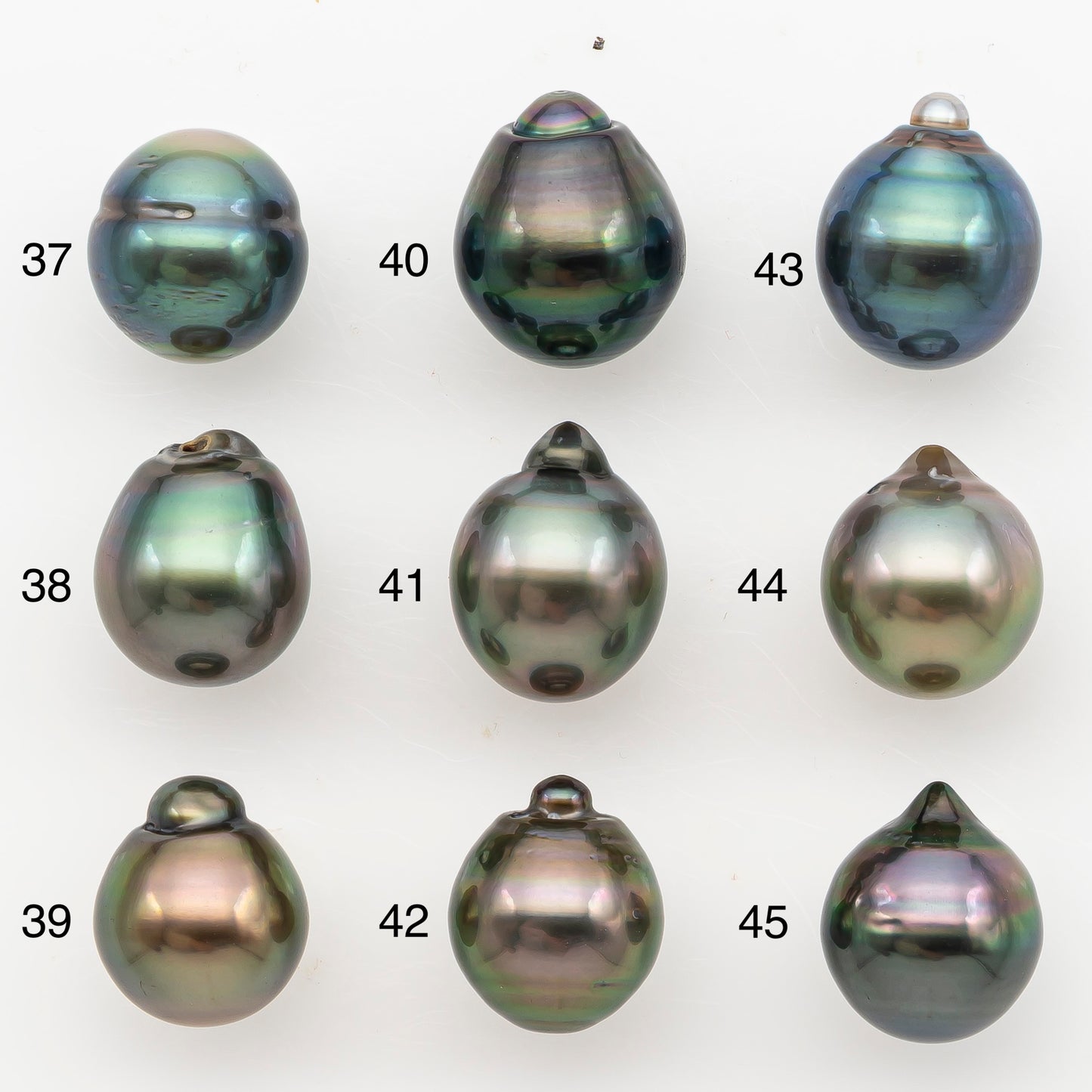 11-12mm Tahitian Pearl, Loose Undrilled with High Luster for Jewelry Making, SKU # 3129TH