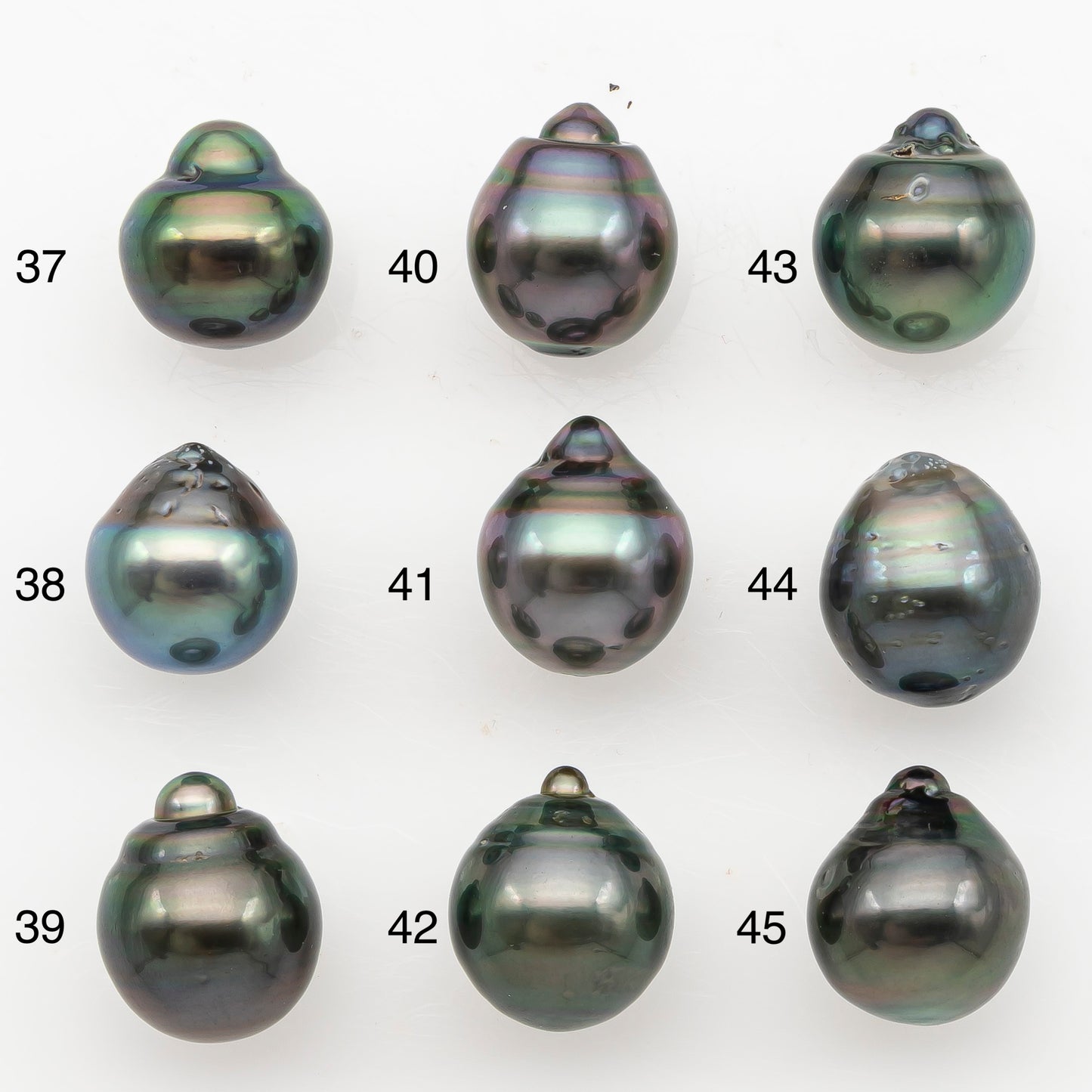 11-12mm Tahitian Pearl, Loose Undrilled with High Luster for Jewelry Making, SKU # 3130TH