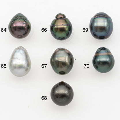 11-12mm Tahitian Pearl, Loose Undrilled with High Luster for Jewelry Making, SKU # 3130TH