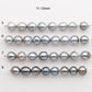 11-13mm Tahitian Pearl in Short Strand with All Natural Color with High Luster for Jewelry Making, SKU# 2403TH