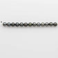 8-9mm Tahitian Pearl in Short Strand with All Natural Color with High Luster for Jewelry Making, SKU#2410TH