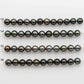 9-10mm Tahitian Pearl in Short Strand with All Natural Color with High Luster for Jewelry Making, SKU# 2412TH