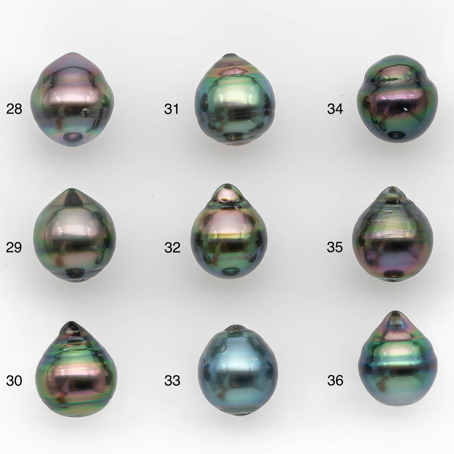 9-10mm Tahitian Pearl in Amazing High Luster and Natural Color, One Piece Undrilled for Making Jewelry, SKU # 2421TH