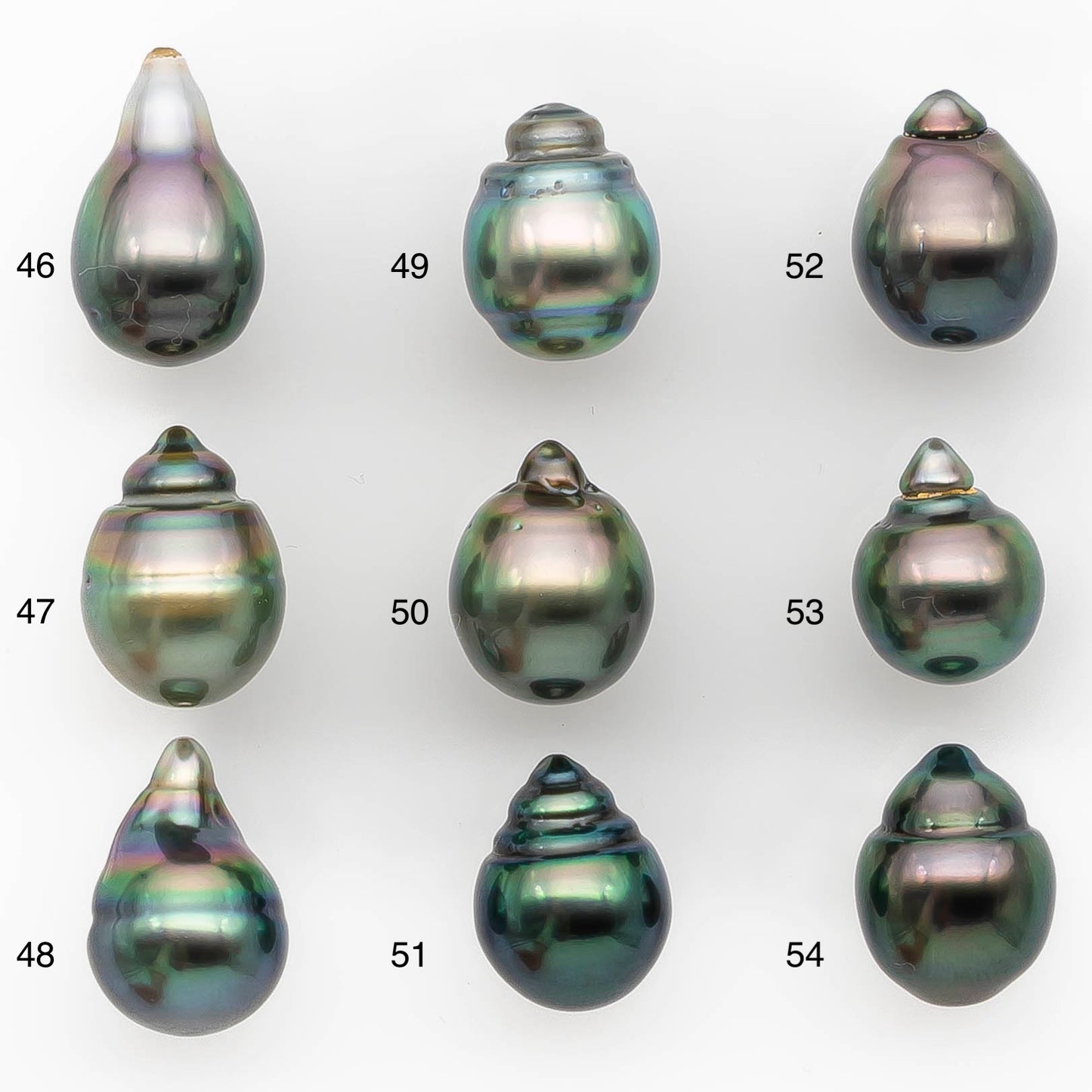 9-10mm Tahitian Pearl in Amazing High Luster and Natural Color, One Piece Undrilled for Making Jewelry, SKU # 2421TH