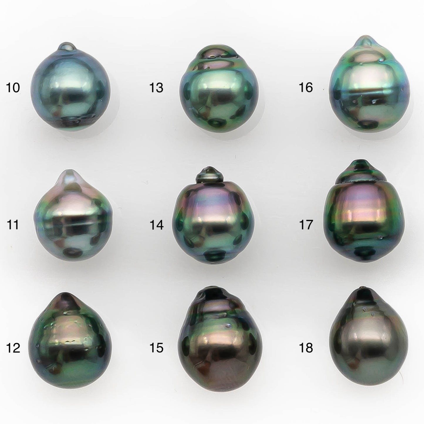 10-11mm Tahitian Pearl in Gorgeous High Luster and Natural Color, Single Piece Undrilled for Making Jewelry, SKU #2425TH