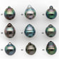 10-11mm Tahitian Pearl in Gorgeous High Luster and Natural Color, Single Piece Undrilled for Making Jewelry, SKU #2425TH