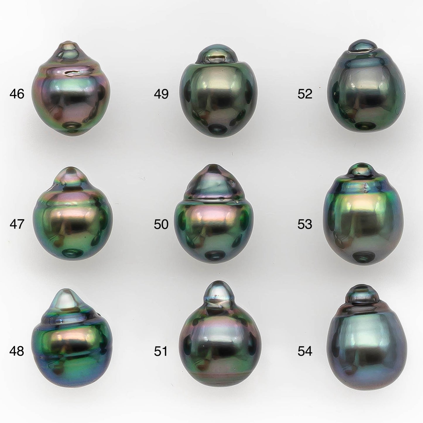 10-11mm Tahitian Pearl in Gorgeous High Luster and Natural Color, Single Piece Undrilled for Making Jewelry, SKU #2425TH