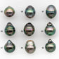 10-11mm Tahitian Pearl in Gorgeous High Luster and Natural Color, Single Piece Undrilled for Making Jewelry, SKU #2425TH