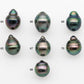 10-11mm Tahitian Pearl in Gorgeous High Luster and Natural Color, Single Piece Undrilled for Making Jewelry, SKU #2425TH