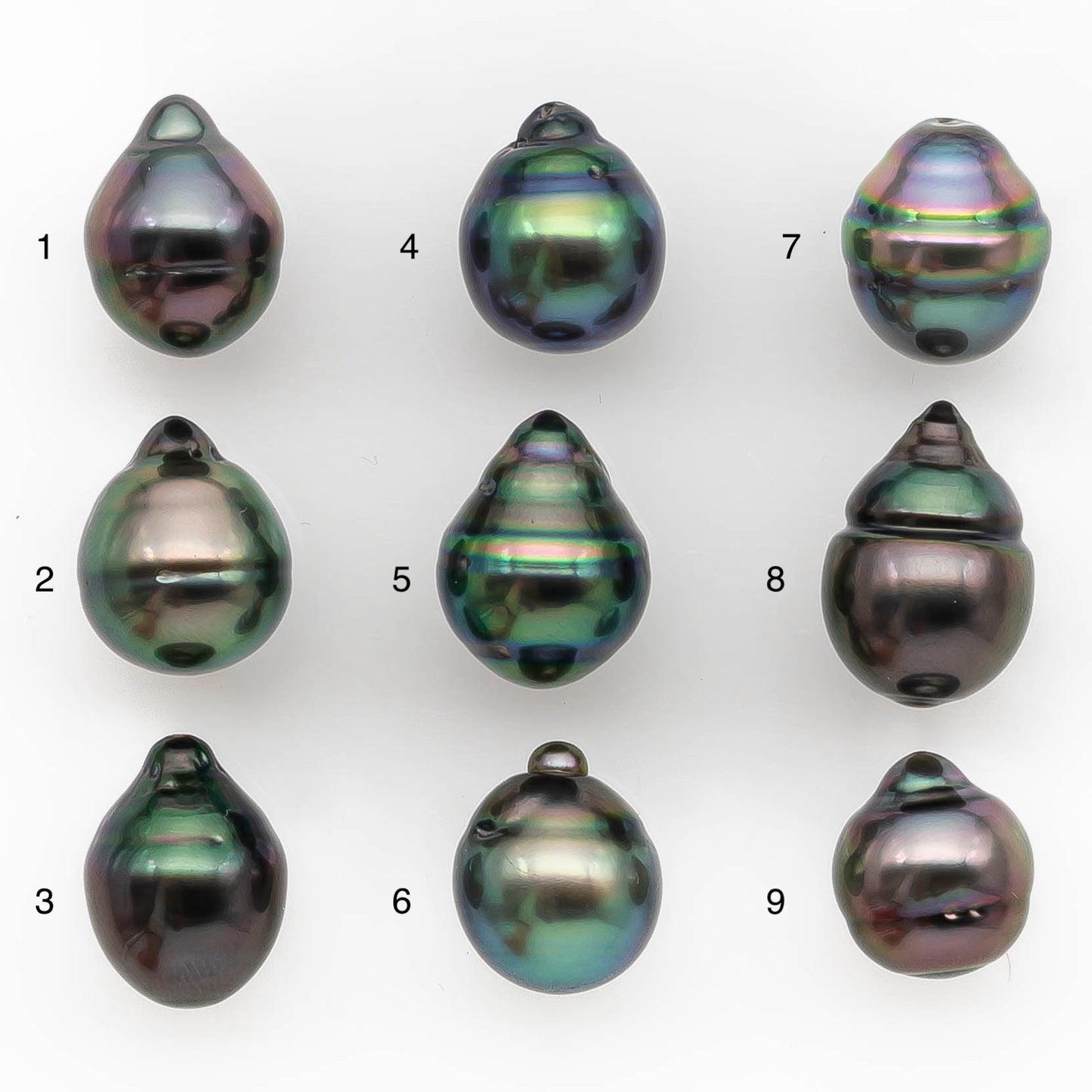 10-11mm Tahitian Pearl in Gorgeous High Luster and Natural Color, Single Piece Undrilled for Making Jewelry, SKU #2426TH