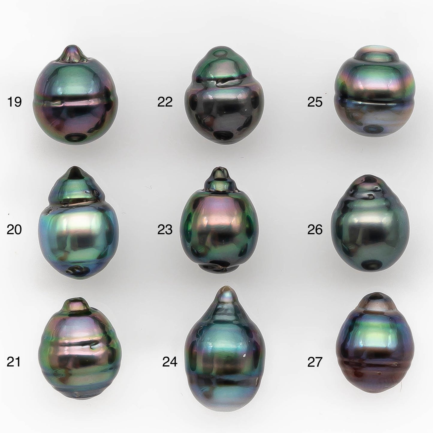 10-11mm Tahitian Pearl in Gorgeous High Luster and Natural Color, Single Piece Undrilled for Making Jewelry, SKU #2426TH