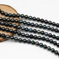 9-10mm Round Tahitian Pearl in Full Strand with Natural Color and High Luster, For Jewelry Making with Minor Blemishes, SKU # 2064TH