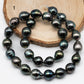 11-12mm Tahitian Pearl Bead with High Luster, In Full Strand with Blemishes for Jewelry Making, SKU # 1844TH