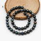 8-9mm Tahitian Pearl in Full Strand with Natural Color and High Luster, For Jewelry Making with Blemishes, SKU # 2067TH