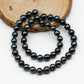 8-9mm Tahitian Pearl in Full Strand with Natural Color and High Luster, For Jewelry Making with Blemishes, SKU # 2067TH