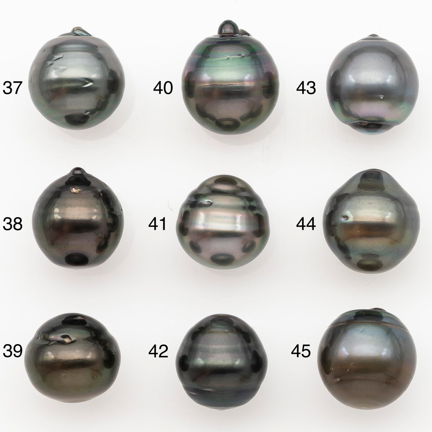 11-12mm Tahitian Pearl Natural Color with Minor Blemishes, Loose Undrilled for Jewelry Making, SKU # 3264TH