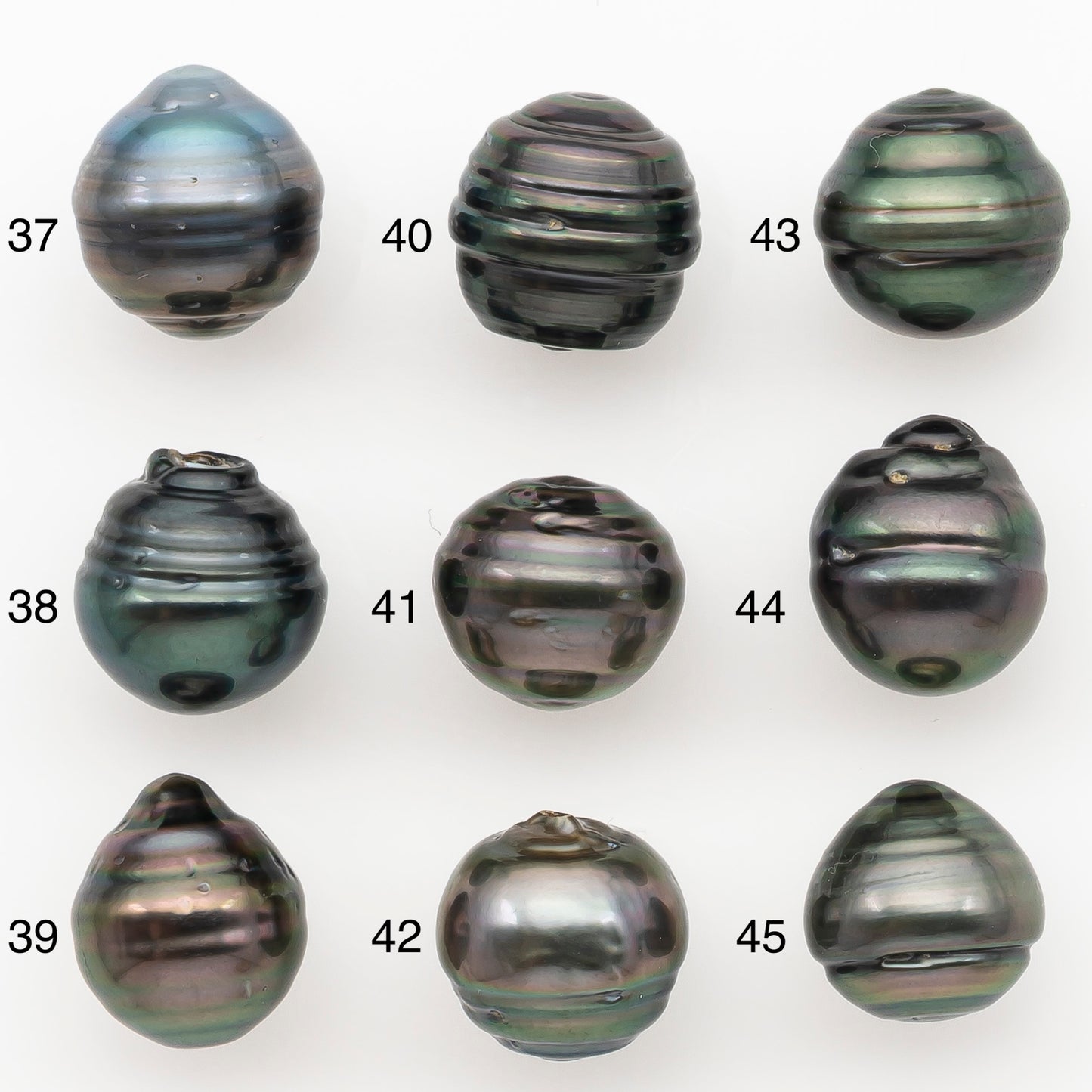 11-12mm Tahitian Pearl Natural Color with Minor Blemishes, Loose Undrilled for Jewelry Making, SKU # 3266TH
