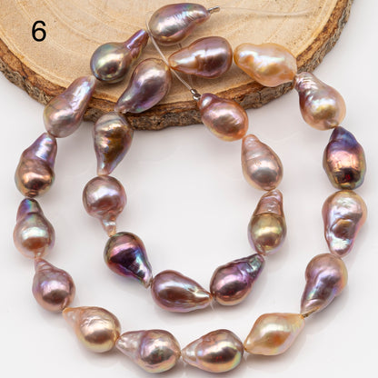 10-12mm Edison Pearl Strand with Amazing High Luster and All Natural Colors, SKU # 2499ED
