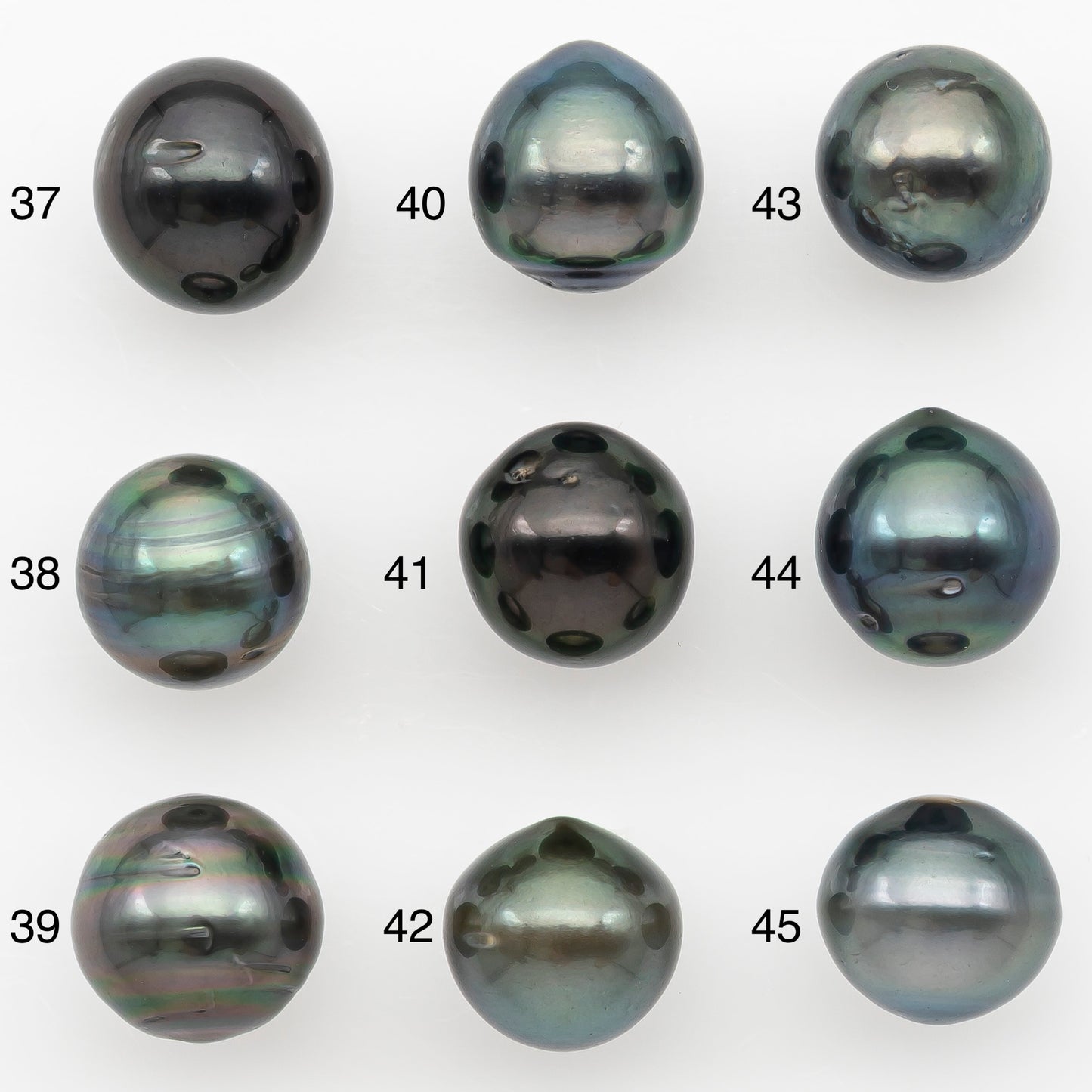 10-11mm Tahitian Pearl Natural Color with Minor Blemishes, Loose Undrilled for Jewelry Making, SKU # 3287TH