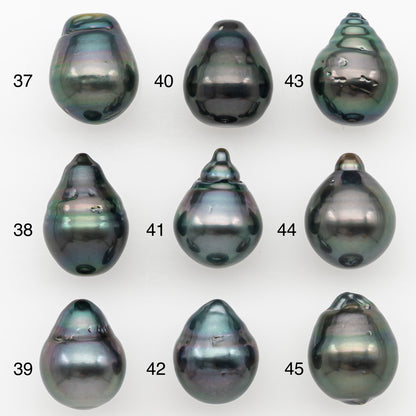 10-11mm Tahitian Pearl Natural Color with Minor Blemishes, Loose Undrilled for Jewelry Making, SKU # 3288TH