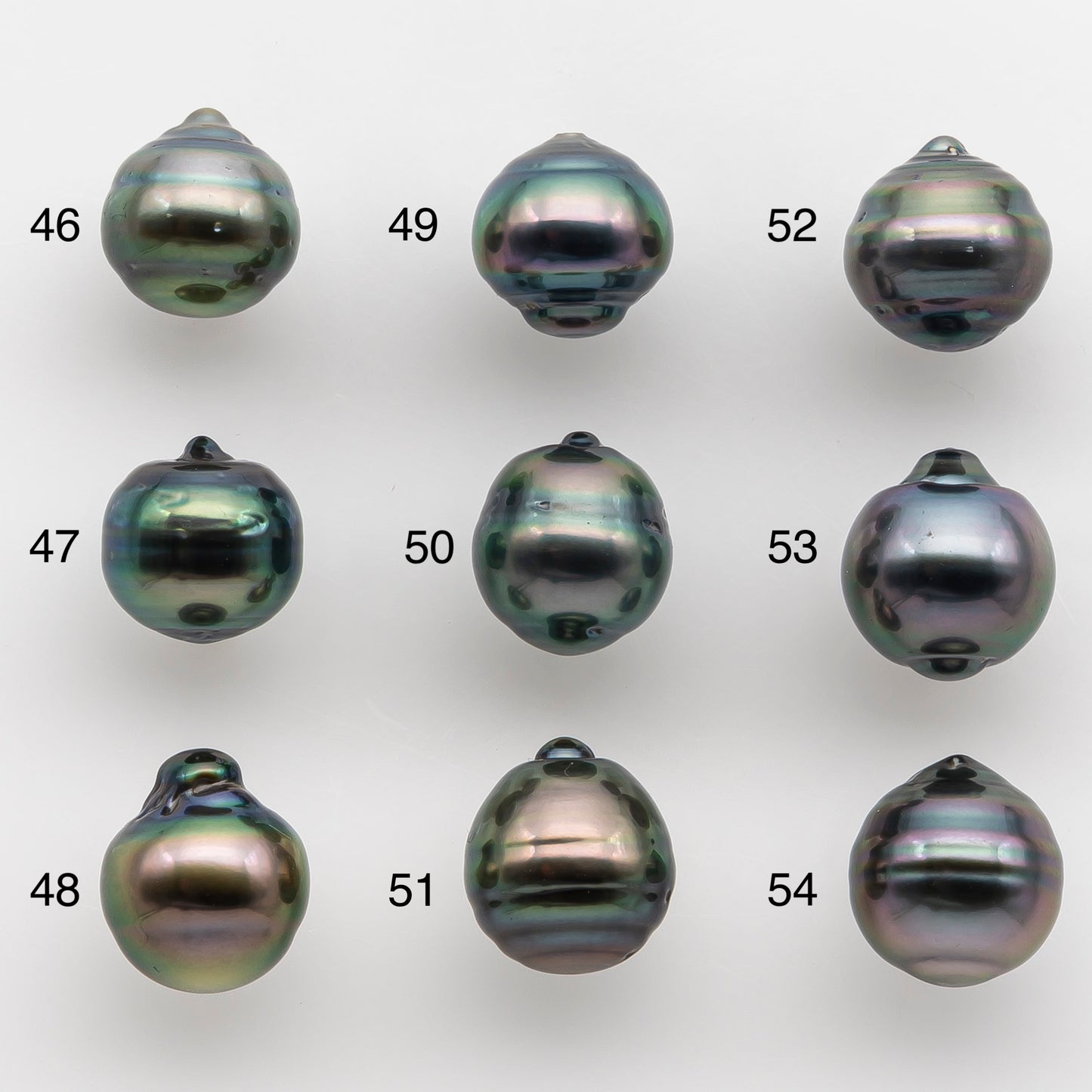 9-10mm Tahitian Pearl with High Luster and Natural Color, One Piece Undrilled for Making Jewelry, SKU # 2506TH