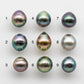 10-11mm Undrilled Drop Tahitian Pearl in High Luster and Natural Color with Minor Blemishes, Loose Single Piece, SKU # 1819TH