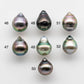 10-11mm Tahitian Pearl Drop Undrilled Loose Single Piece in High Luster and Natural Color with Minor Blemishes, SKU # 1820TH