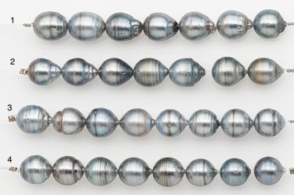 11-12mm Tahitian Pearl Short Strand with Minor Blemishes, Natural Colors, SKU # 3317TH