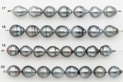 11-12mm Tahitian Pearl Short Strand with Minor Blemishes, Natural Colors, SKU # 3317TH