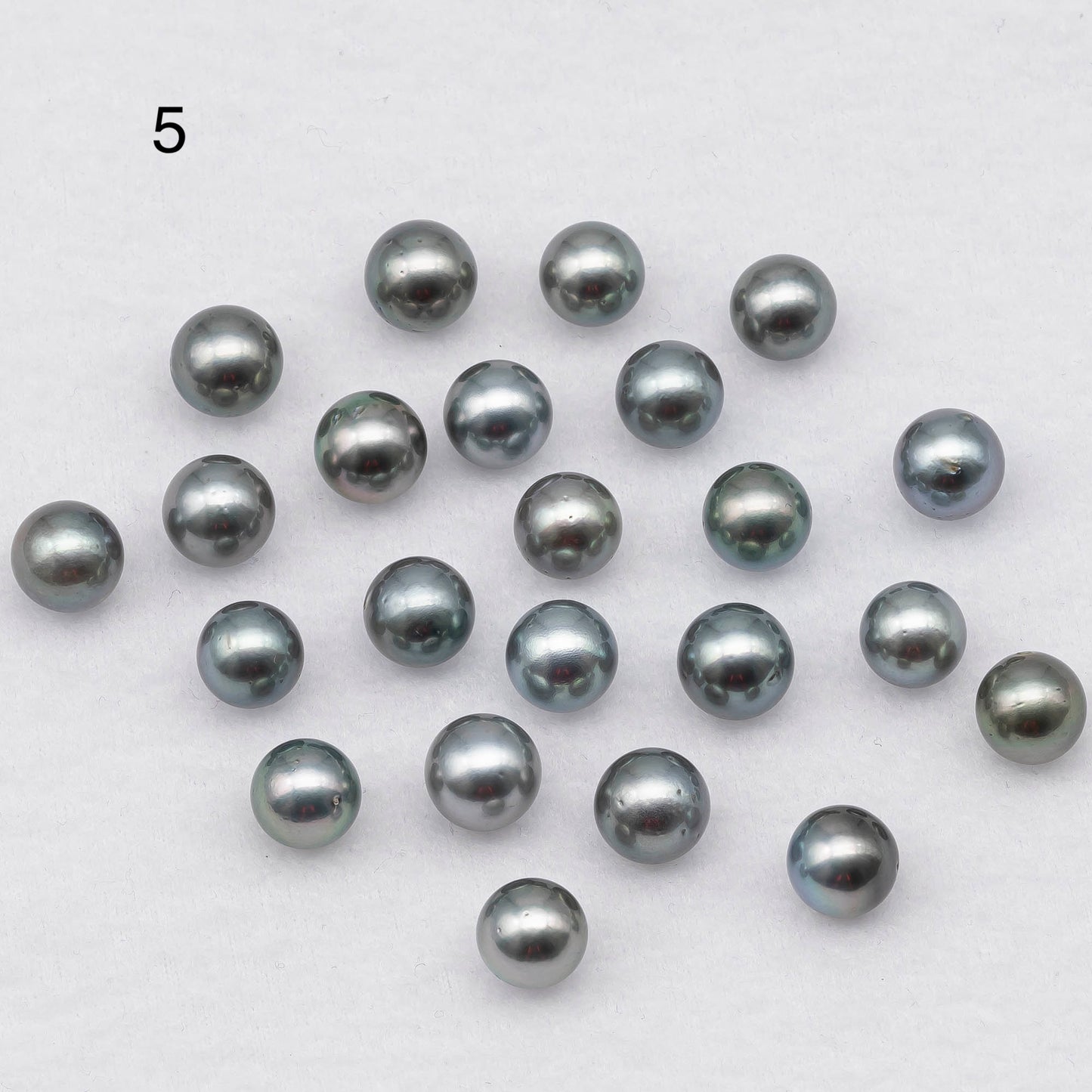 8-11mm Tahitian Pearl  with High Luster and Natural Color with Minor Blemishes, Loose Single Piece Undrilled, for One Piece, SKU # 1918TH