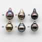 10-11mm Undrilled Drop Tahitian Pearl in High Luster and Natural Color with Minor Blemishes, Loose Single Piece, SKU # 1823TH