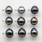 10-11mm Tahitian Pearl Drop with High Luster and Natural Color with Minor Blemishes, Loose Single Piece Undrilled, SKU # 1817TH