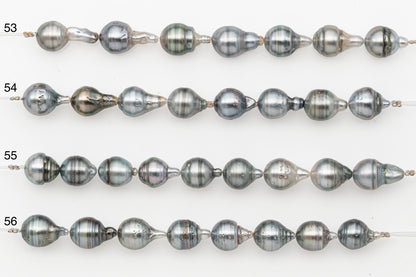 9-10mm Tahitian Pearl Short Strand with Minor Blemishes, Natural Colors, SKU # 3320TH