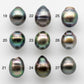 11-12mm High Quality Tahitian Pearl Drop in Natural Color and Very Nice Luster, Single Piece Loose Undrilled, SKU # 1834TH