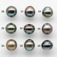 11-12mm High Quality Tahitian Pearl Drop in Natural Color and Very Nice Luster, Single Piece Loose Undrilled, SKU # 1834TH