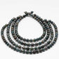 8-9mm Drop Tahitian Pearl in Full Strand with Natural Color and High Luster, For Jewelry Making with Blemishes, SKU # 1852TH