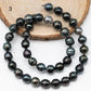 9-10mm Tahitian Pearl in Full Strand with All Natural Color with High Luster for Jewelry Making, SKU# 1854TH