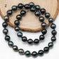 9-10mm Tahitian Pearl in Full Strand with All Natural Color with High Luster for Jewelry Making, SKU# 1855TH