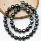 9-10mm Tahitian Pearl Bead with High Luster, In Full Strand with Blemishes for Jewelry Making, SKU # 1858TH