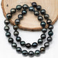 9-10mm DropTahitian Pearl in Full Strand with Natural Color and High Luster, For Jewelry Making with Blemishes, SKU # 1859TH